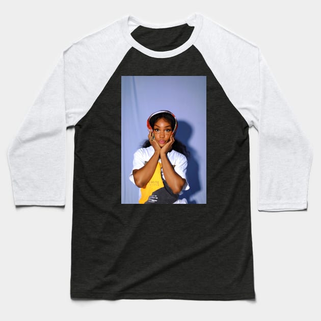 SZA - Chilling Baseball T-Shirt by M.I.M.P.